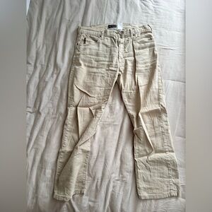 Armani Jeans Cream Chinos